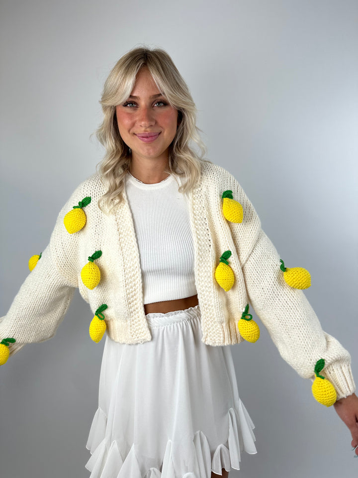 Offener Cardigan Lemon Love