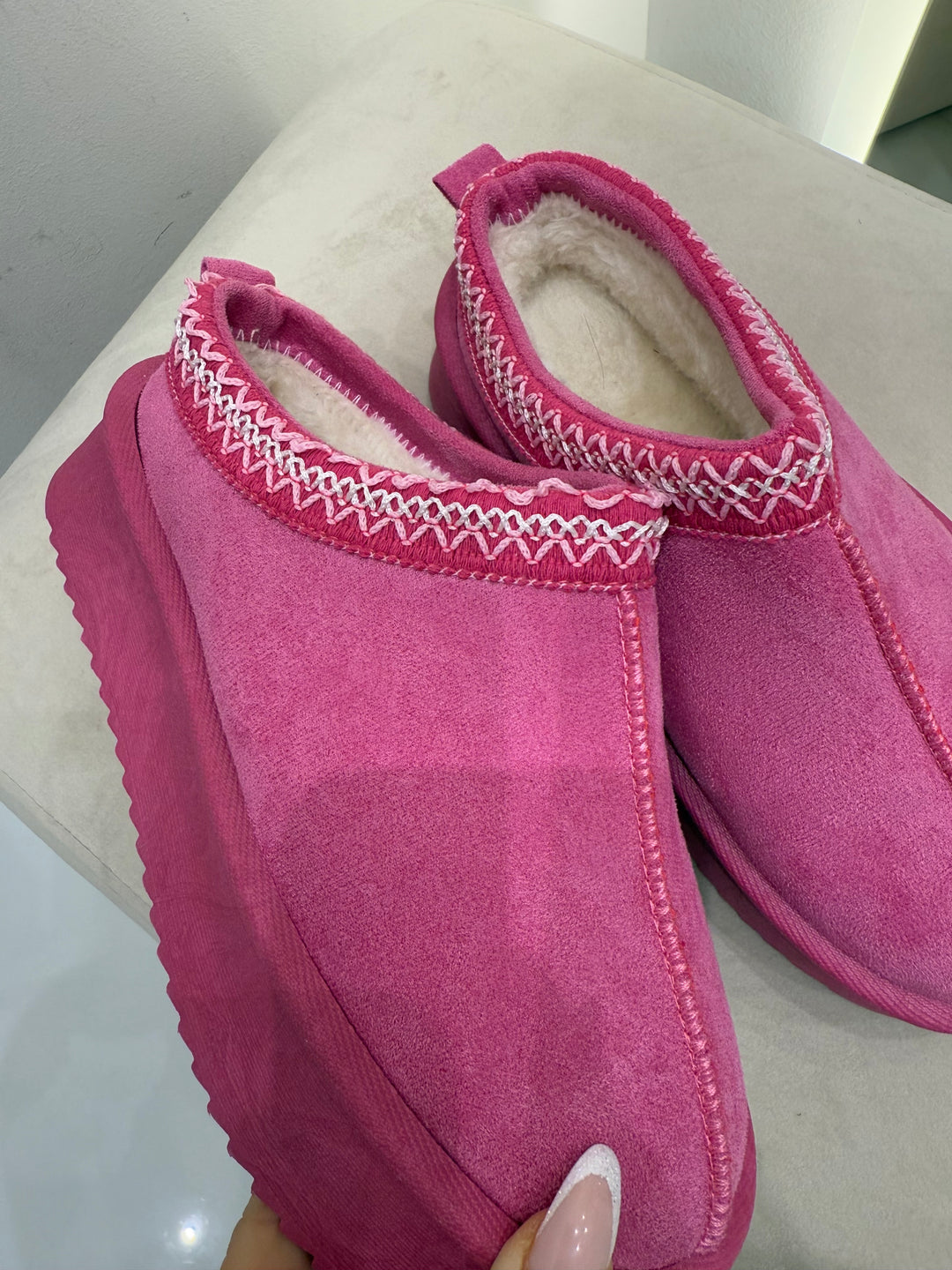 PLATEAU SLIPPER PINK GR. 37 (B-WARE)