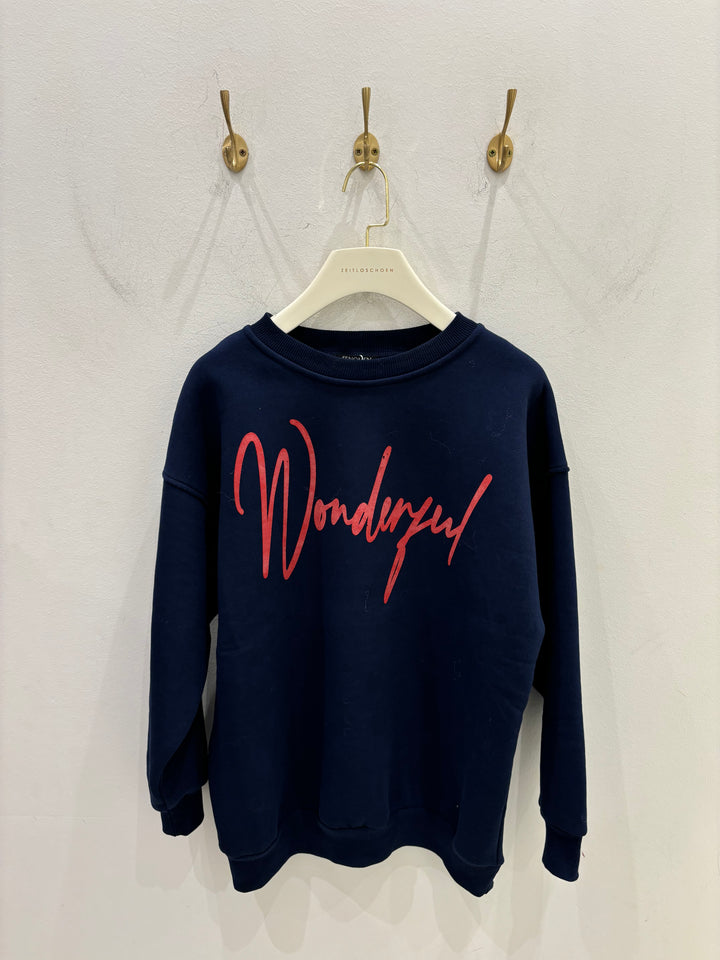 SWEATER WONDERFUL BLAU GR. 36 (B-WARE)