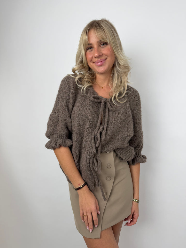 Cardigan mit Schleifen Lilly (3/4-Arm)