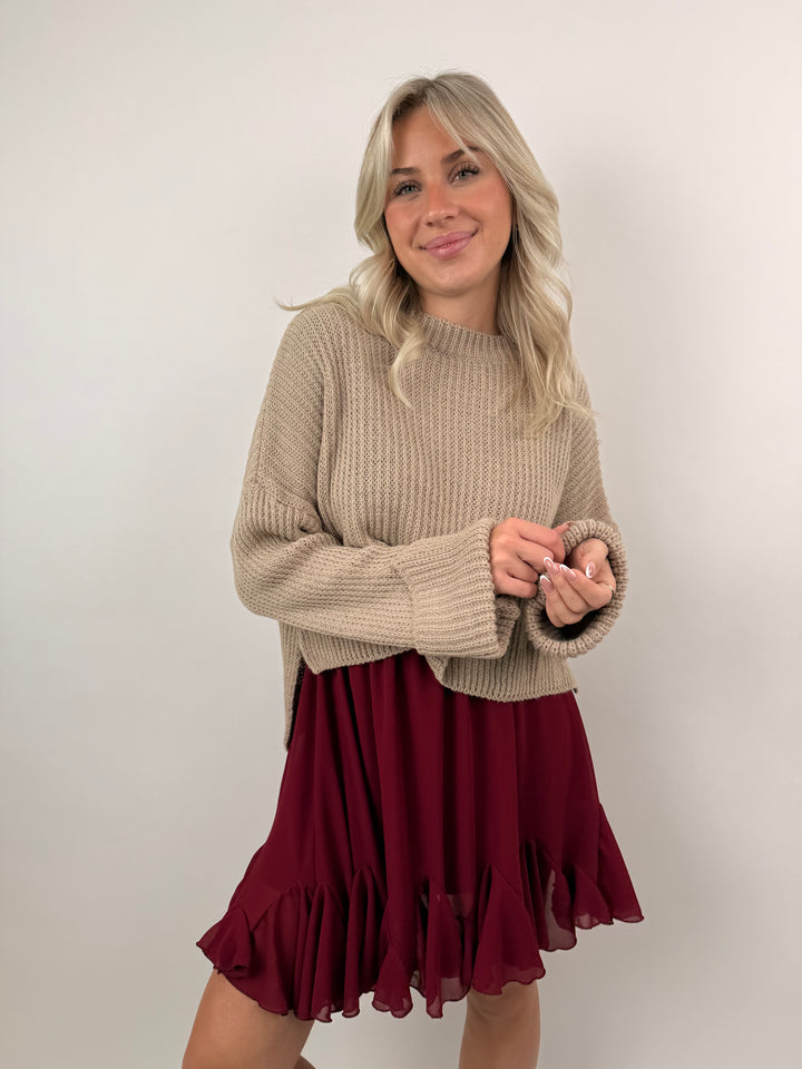 Cropped Strickpullover Emilia