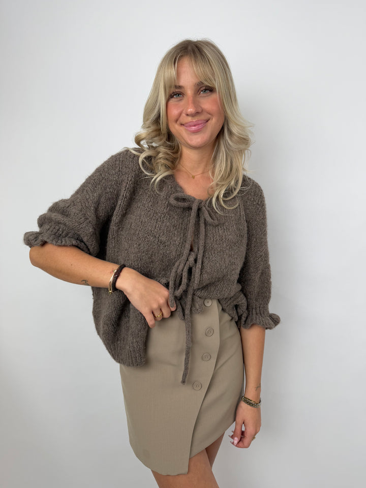 Cardigan mit Schleifen Lilly (3/4-Arm)