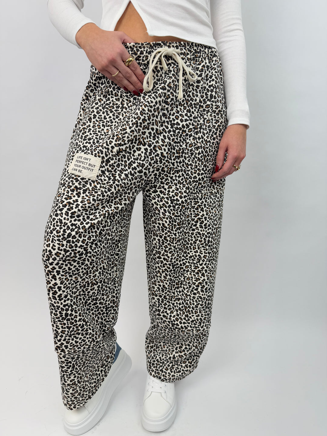 Sweatpants mit Leoprint Everyday