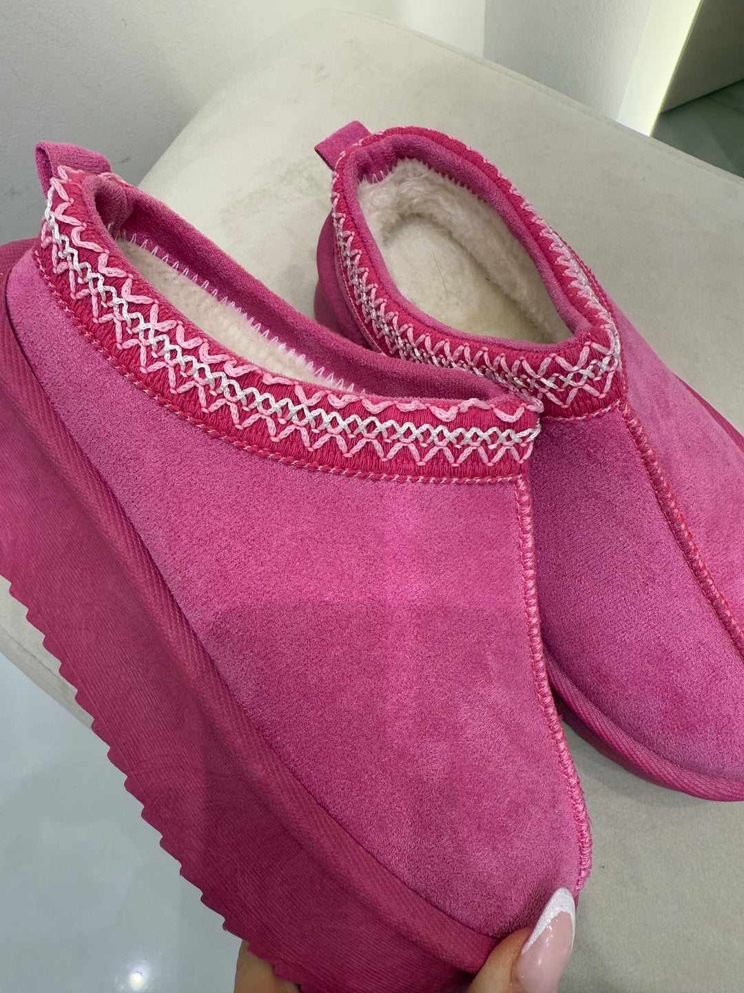 PLATEAU SLIPPER PINK GR. 37 (B-WARE)