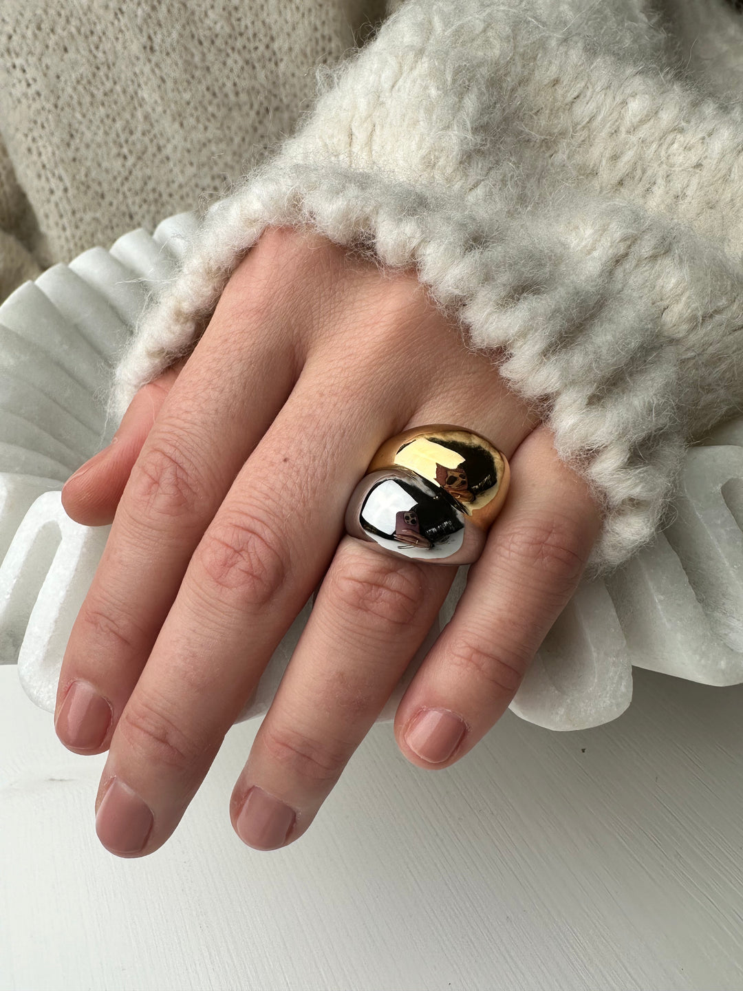 Chunky Ring Double