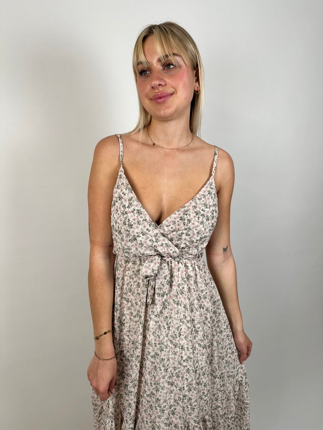 Kleid mit Spaghettiträgern Juliana