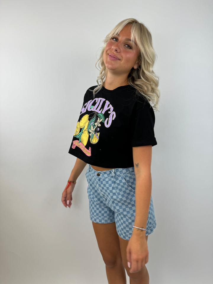 Cropped T-Shirt Sicily