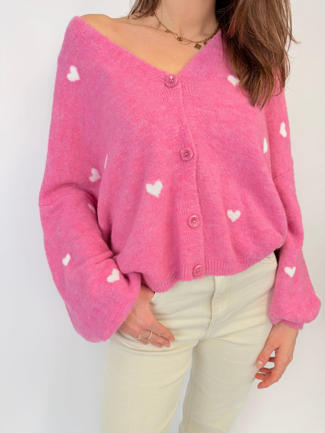 Cardigan Lovely Hearts