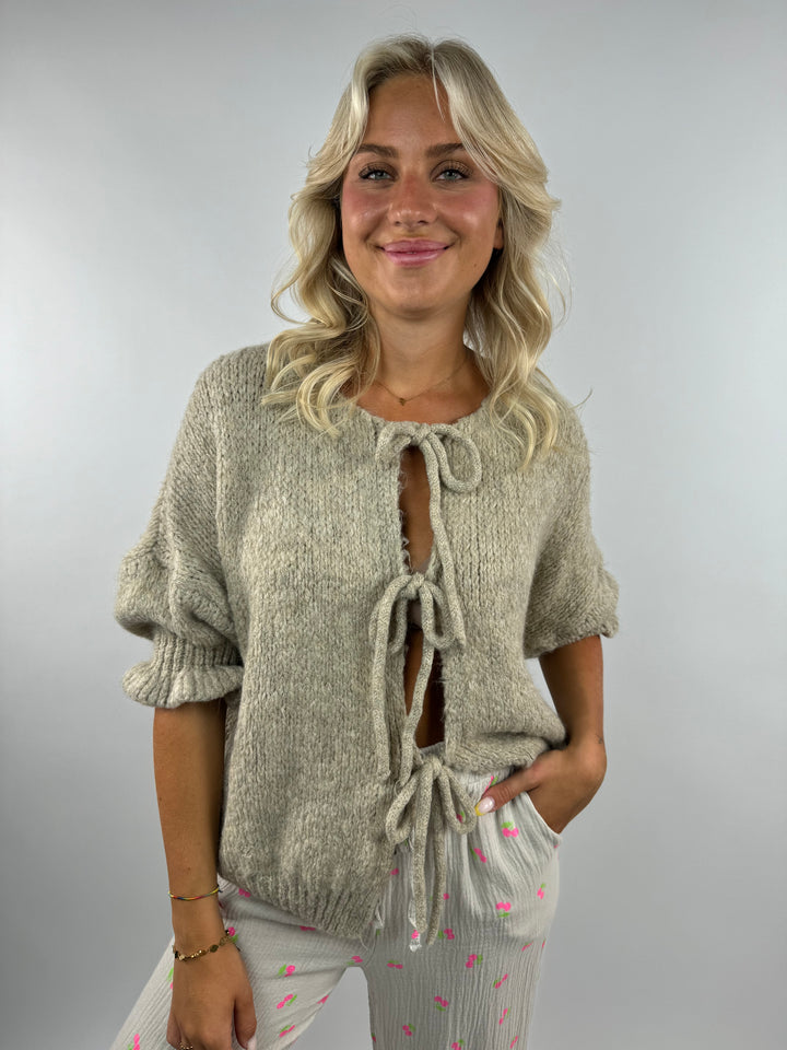 Cardigan mit Schleifen Lilly (3/4-Arm)