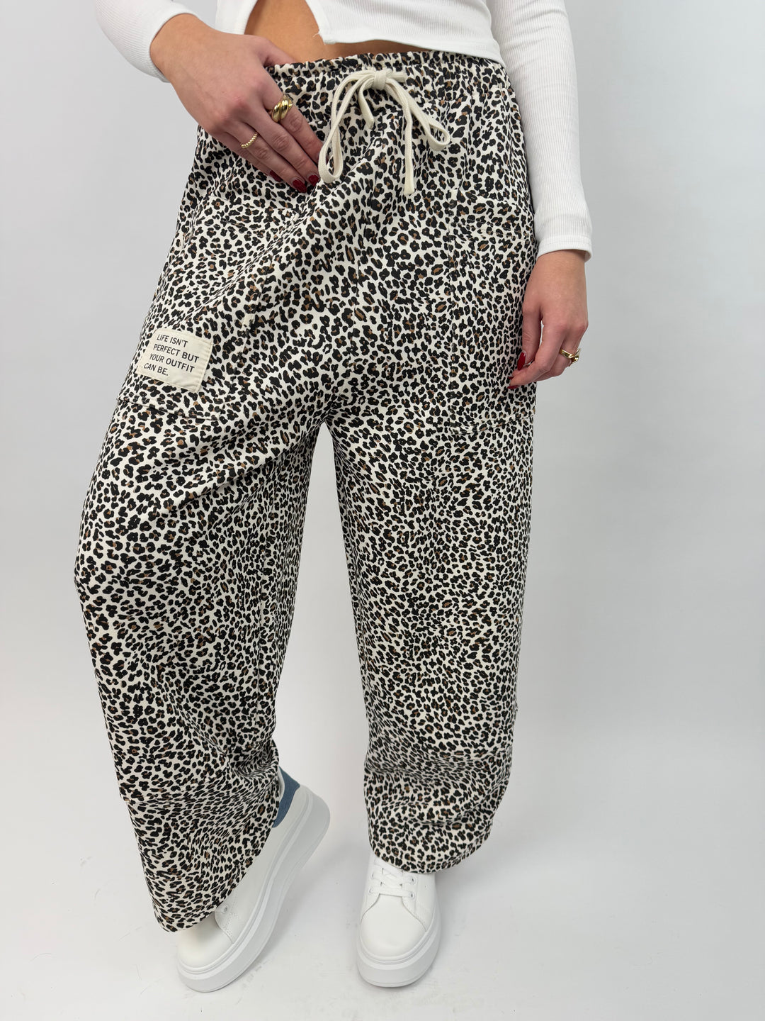 Sweatpants mit Leoprint Everyday