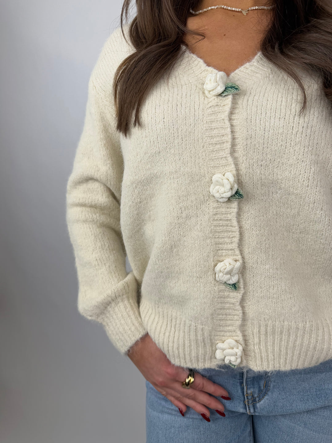 Cardigan Cute Roses